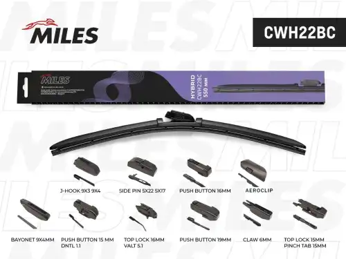 Щетка стеклоочистителя CWH22BC MILES