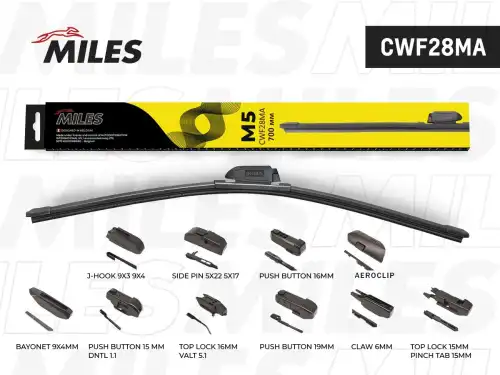 Щетка стеклоочистителя CWF28MA MILES
