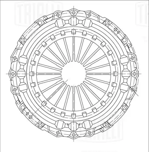Корзина сцепления TRIALLI FS 0716