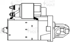 Стартер СТАРТВОЛЬТ LST 1507