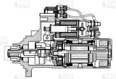Стартер СТАРТВОЛЬТ LST 2799