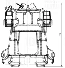 Суппорт тормозной TRIALLI CF 084726