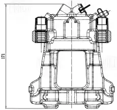 Суппорт тормозной TRIALLI CF 084727