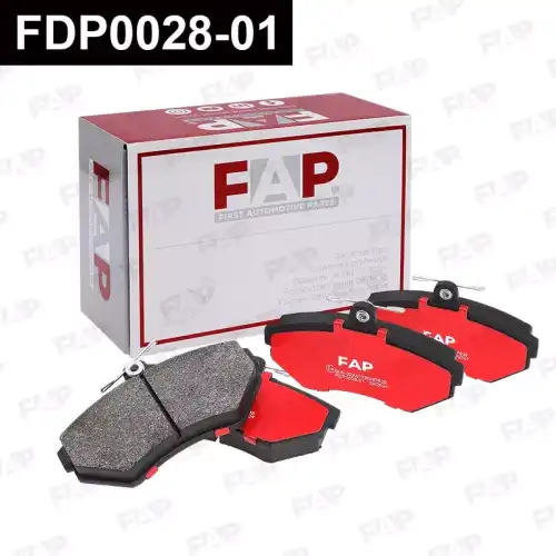 Тормозные колодки дисковые FAP FDP002801