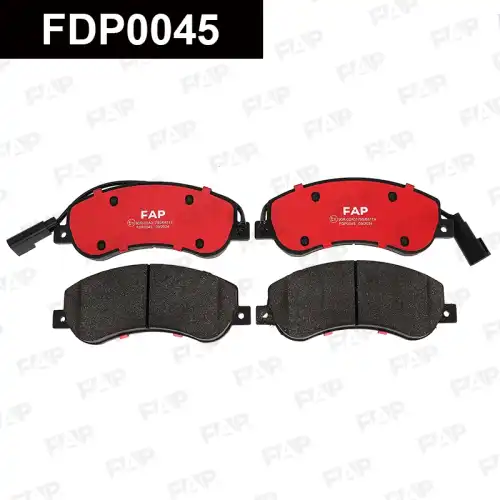 Тормозные колодки дисковые FAP FDP0045