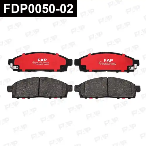 Тормозные колодки дисковые FAP FDP0050