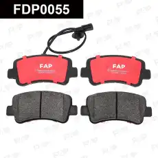 Тормозные колодки дисковые FAP FDP0055