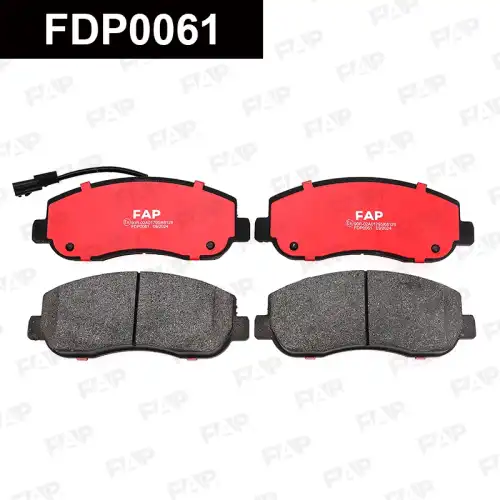Тормозные колодки дисковые FAP FDP0061
