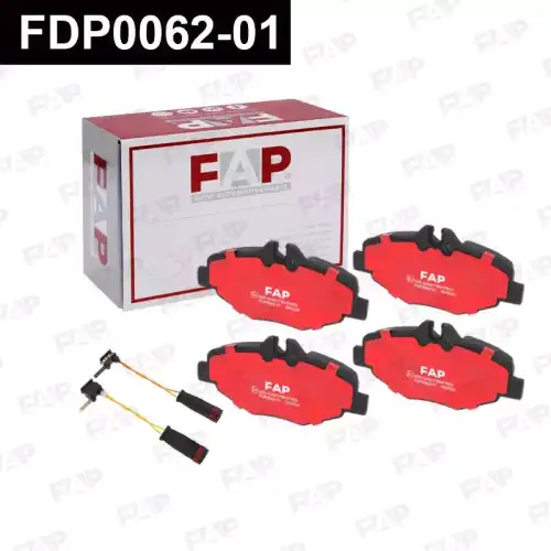 Тормозные колодки дисковые FAP FDP006201