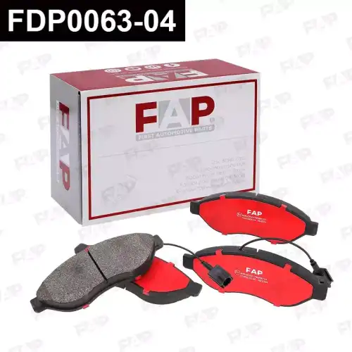 Тормозные колодки дисковые FAP FDP006304