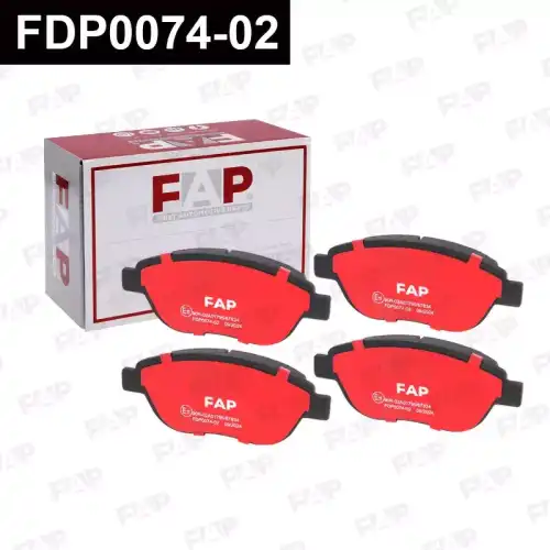 Тормозные колодки дисковые FAP FDP007402