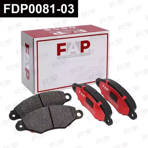 Тормозные колодки дисковые FAP FDP008103