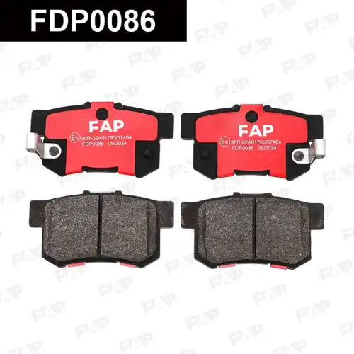 Тормозные колодки дисковые FAP FDP0086