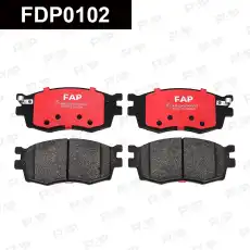 Тормозные колодки дисковые FAP FDP0102