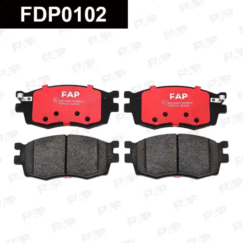 Тормозные колодки дисковые FAP FDP0102