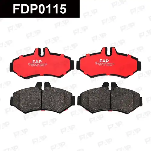 Тормозные колодки дисковые FAP FDP0115