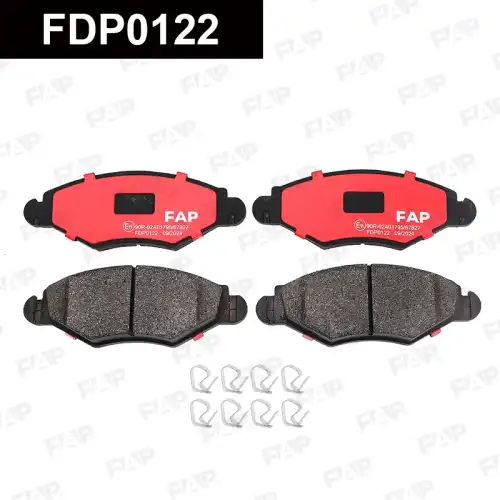 Тормозные колодки дисковые FAP FDP0122