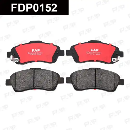 Тормозные колодки дисковые FAP FDP0152