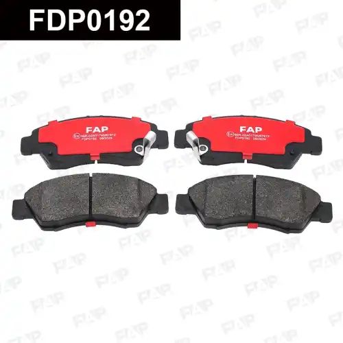 Тормозные колодки дисковые FAP FDP0192
