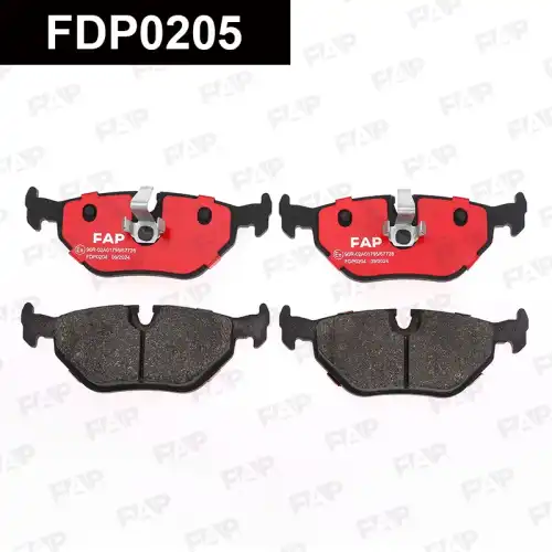Тормозные колодки дисковые FAP FDP0205