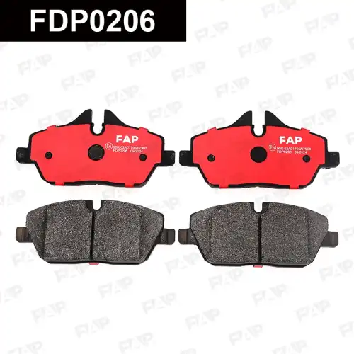 Тормозные колодки дисковые FAP FDP0206