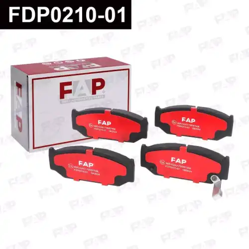 Тормозные колодки дисковые FAP FDP021001