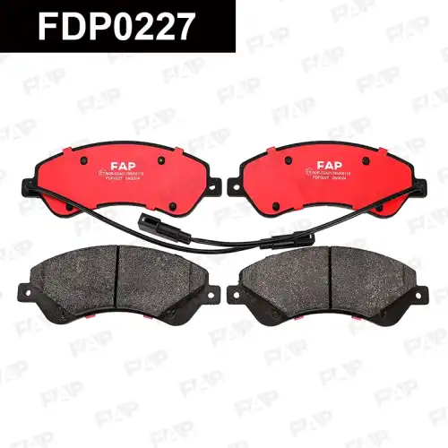 Тормозные колодки дисковые FAP FDP0227