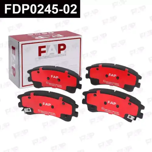 Тормозные колодки дисковые FAP FDP024502