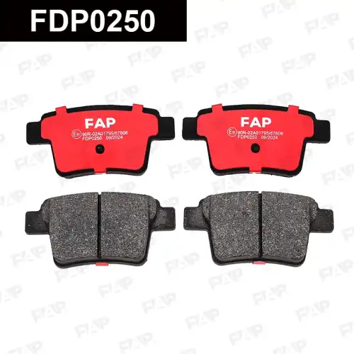 Тормозные колодки дисковые FAP FDP0250