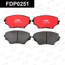 Тормозные колодки дисковые FAP FDP0251