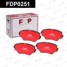 Тормозные колодки дисковые FAP FDP0251