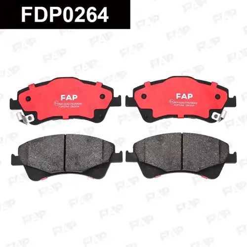 Тормозные колодки дисковые FAP FDP0264