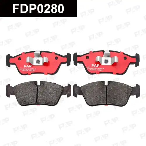 Тормозные колодки дисковые FAP FDP0280