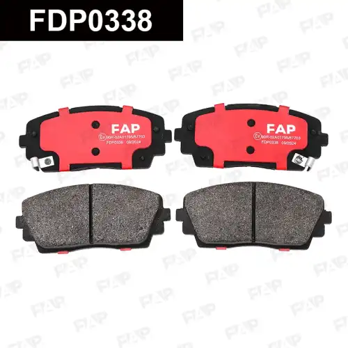 Тормозные колодки дисковые FAP FDP0338