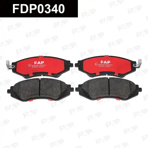 Тормозные колодки дисковые FAP FDP0340