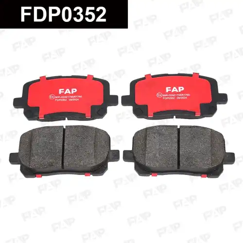 Тормозные колодки дисковые FAP FDP0352