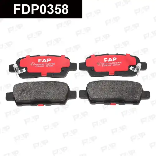 Тормозные колодки дисковые FAP FDP0358