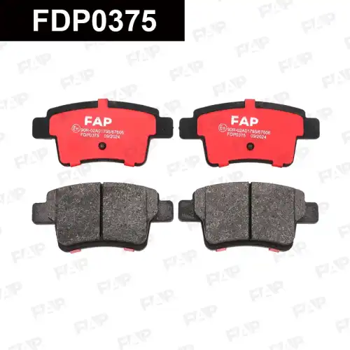 Тормозные колодки дисковые FAP FDP0375