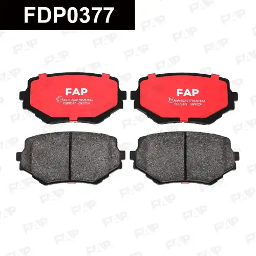 Тормозные колодки дисковые FAP FDP0377