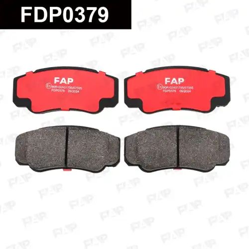Тормозные колодки дисковые FAP FDP0379