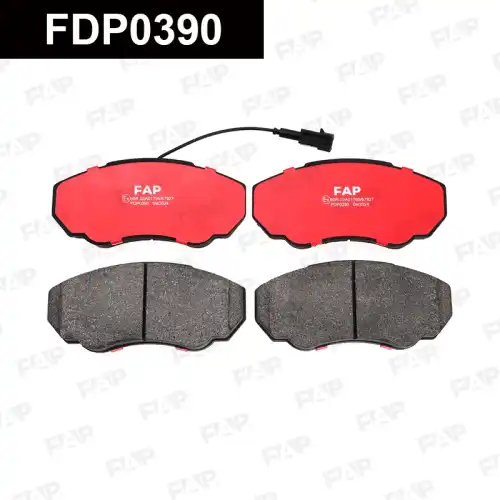 Тормозные колодки дисковые FAP FDP0390
