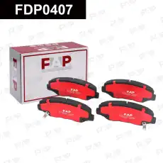Тормозные колодки дисковые FAP FDP0407