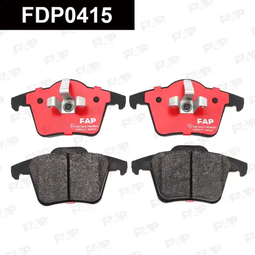 Тормозные колодки дисковые FAP FDP0415