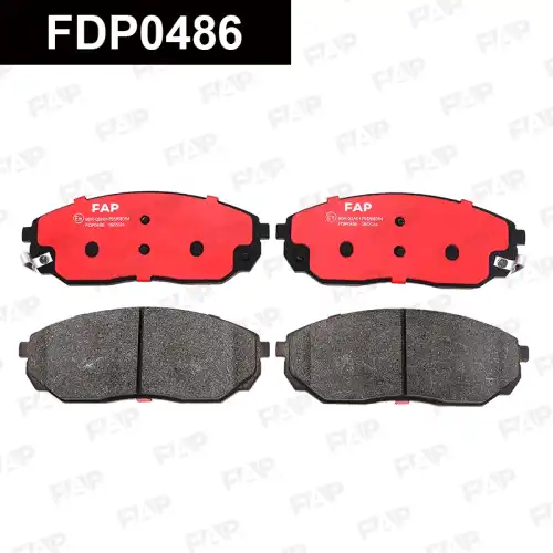 Тормозные колодки дисковые FAP FDP0486
