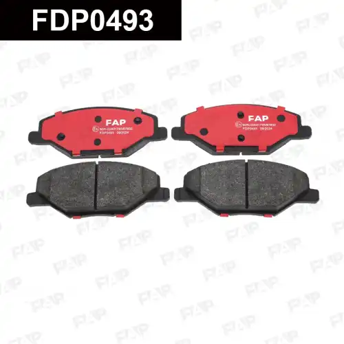 Тормозные колодки дисковые FAP FDP0493