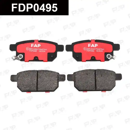 Тормозные колодки дисковые FAP FDP0495