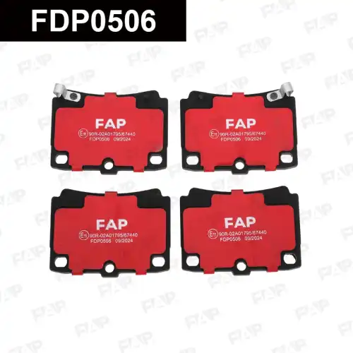 Тормозные колодки дисковые FAP FDP0506