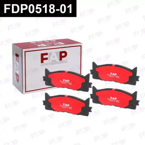Тормозные колодки дисковые FAP FDP051801