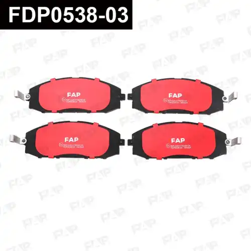 Тормозные колодки дисковые FAP FDP0538
