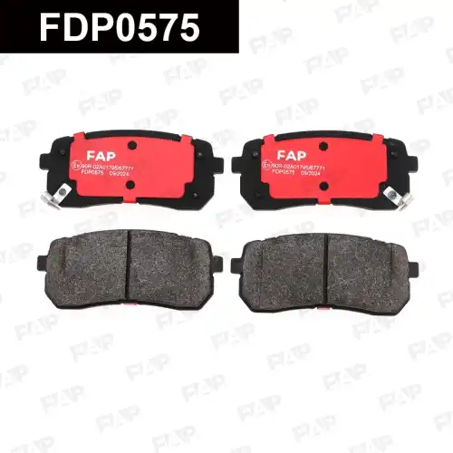 Тормозные колодки дисковые FAP FDP0575